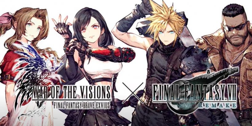 War of the Visions Final Fantasy Brave Exvius launches collab event with Final Fantasy VII Remake